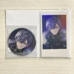 にじさんじ 小柳ロウ 誕生日 缶バッジ チェキ風カード