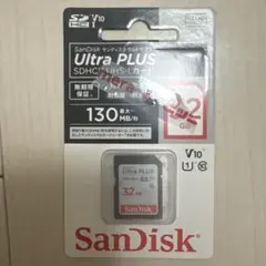 SanDisk Ultra PLUS 32GB SDカード