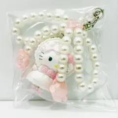 ハローキティ シークレットストラップ ホワイトフリルデザイン サンリオ