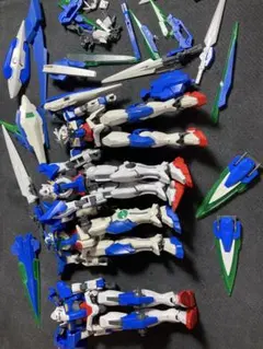 HG 00系組立済み　まとめ売り HG 00系組立済み まとめ売り 再販) HG 1/144 ダブルオーガンダム