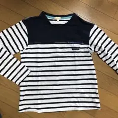 HushHush ストライプ 長袖カットソー 140