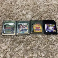 ゲームボーイカラーソフト　4本セット