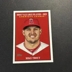 Mike Trout 2025 Topps Update MVP インサート