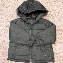 COMME CA ISM フード付きダウンコート 90