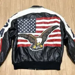 90s レザージャケット