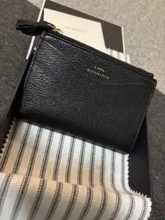 ANYA HINDMARCH 二つ折り財布 ブラックのサムネイル