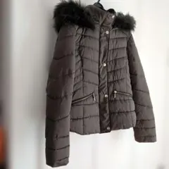 【未使用】Primerk レディース ダウンジャケット ダークグリーン