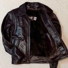 希少サイズ schott 643evs ライダースジャケット 2way ライナー