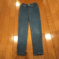 GU エクストラストレッチデニムレギンスパンツ 130cm