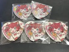 CR 赤見かるび バレンタイン缶バッジセット