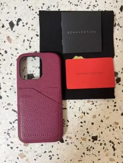 BONAVENTURA バーガンディ iPhone14pro ケース