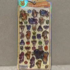 ディズニー　くまのプーさん ボンボンドロップシール　うるちゅるシール