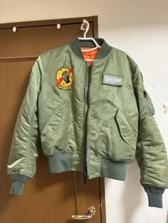 5000着限定発売ALPHA MA-1 TOP GUN セージグリーン M