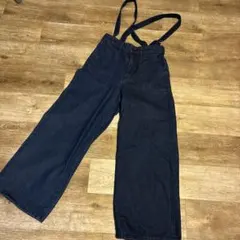 デニム サロペット