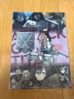 進撃の巨人 リヴァイ クリアファイル 特典 どん兵衛 ローソン LAWSON