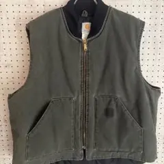 希少カラー□carhartt カーハート【L】00s ダックベスト 雰囲気