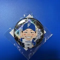 北海道日本ハムファイターズ 水野選手 缶バッジ