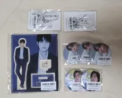 奥野壮　オンラインくじ　アクスタ　アクリルキーホルダー　缶バッジ