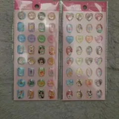 ディズニープリンセス ストーンシール 2シートセット