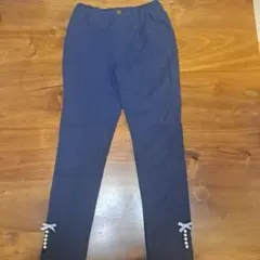 any FAM 裏起毛パンツ紺 size130