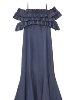 リリアンカラット　ワンピース　ネイビー