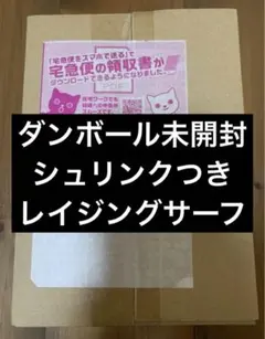 ダンボール未開封　シュリンクつきレイジングサーフ1BOX