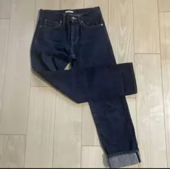 CLANE ストレートデニム サイズ25 ダークブルー