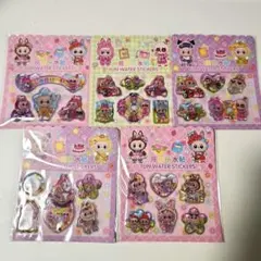 ラブブ 水シール5枚セット