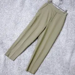 6668 スローブイエナ パンツ Ｓ カーキ 無地 日本製 オフィス 通勤のサムネイル
