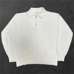 【超美品】50s BRENT ハーフジップスウェット サイズ40〜42程度