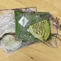 RonRon 抹茶スイーツシリーズ 抹茶ミルクレープ スクイーズ