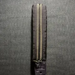 新品未使用 レイメイ藤井 ペンケース 筆箱 ダブルファスナー ダークブラウンのサムネイル