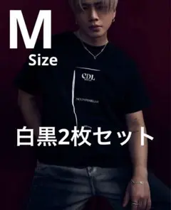 CDL 2026 Winter Tシャツ 白黒2枚セット 登坂広臣　ØMI