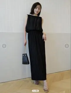 NOBLE 【洗える】コンフォートジャージー2WAYワンピース 新品 36
