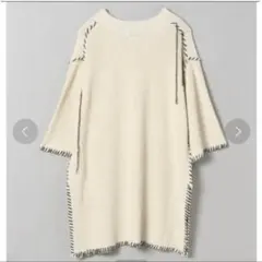 新品　ジーナシス　7Gハンドステッチプルオーバー