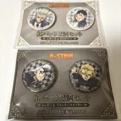 Dr.STONE 缶バッジ 千空 ゲン スタンリー ゼノ ファミマ