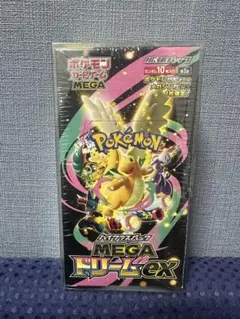 ポケモンカード メガドリームex BOX 未開封 シュリンク付き 保護ケース付き