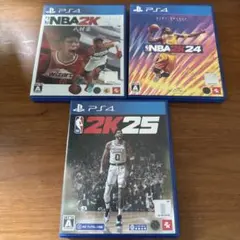 NBA 2K22, 24, 25 3タイトルセット