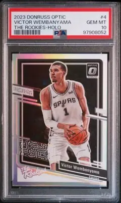 【PSA10 】ウェンバンヤマ RC　Panini Donruss optic
