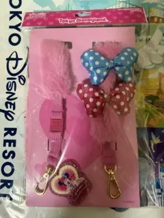 ディズニーランド　ミニファン　パルパルーザ　ミニー　ストラップ　ミニパル