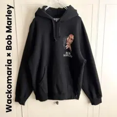 レア！新品ワコマリア×ボブ・マーリーパーカーBLACK/Lコラボ WACKO MARIA (ワコマリア)】 ボブマーリー パーカー│WACKO MARIA