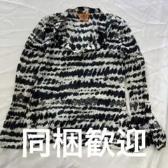 【美品】TORY BURCH トリーバーチ 総柄ブラウス 長袖シャツ 動物柄 3068000636053321_01_5691.jpeg