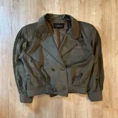 最終値下げ vintage 短丈 ダブルジャケットショート丈テーラードジャケット