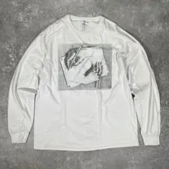 00s GILDAN エッシャー　m.c.Esther 描く手　アート　ロンT