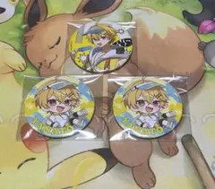 すにすて やなと 缶バッジ 夏 summer 等身 デフォ