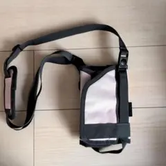 水筒カバー ピンクと黒