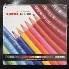 uni NO.880 色鉛筆 24色