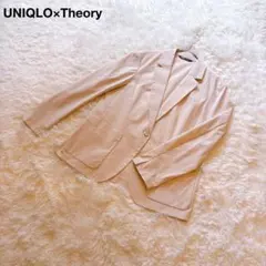 美品 UNIQLO×Theory ユニクロ×セオリー ジャケット ホワイト M