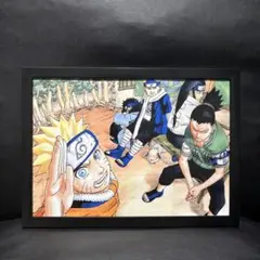 NARUTO 複製原画⑫ ナルト　サクラ　シカマル ナルト 複製原画 ナルト、サクラ、シカマル【美品】 - メルカリ