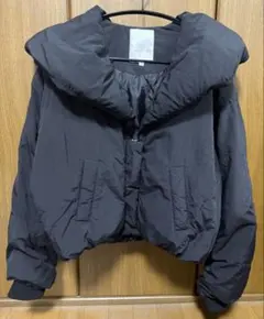 【MERCURYDUO】 中綿ショートコート　ブラック　ダウン